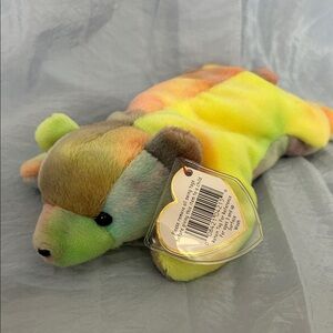 Ty Original 1999 Beanie Baby “Sammy” theTie-Dye Bear